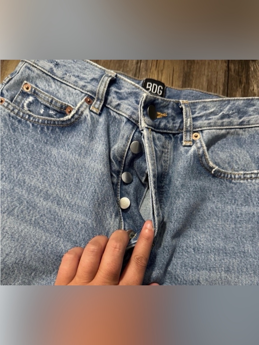 Urban Outfitters BDG Toothpick High Rise Jeans Size 27 - Picture 3 of 3